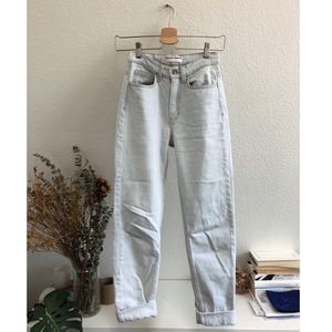 America Apparel high rise denim jeans